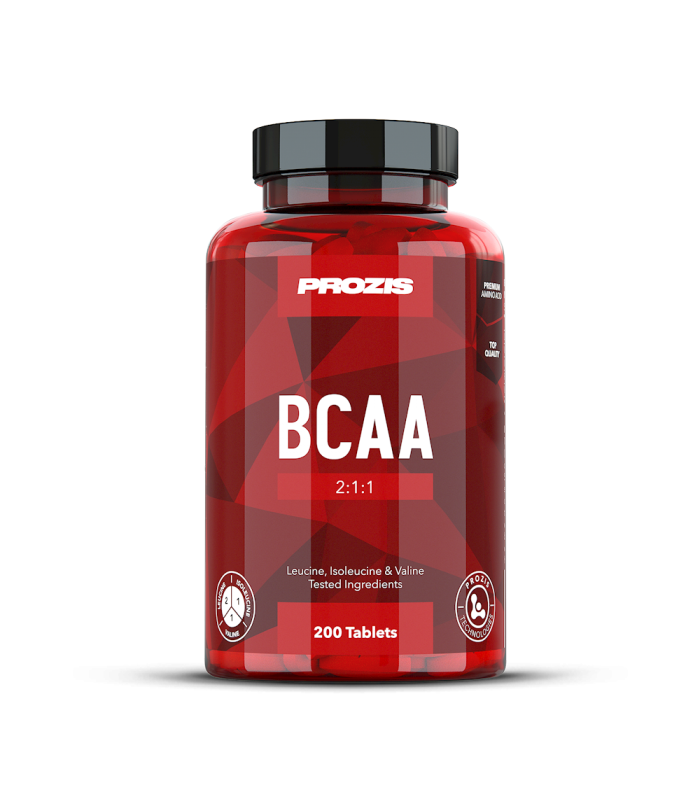 Prozis BCAA 2:1:1 / 200 tabs.